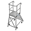 Krause Stabilo Podestleiter (Arbeitshöhe: 3,2 m, Anzahl Tritte: 5 Stk., Aluminium) | BAUHAUS
