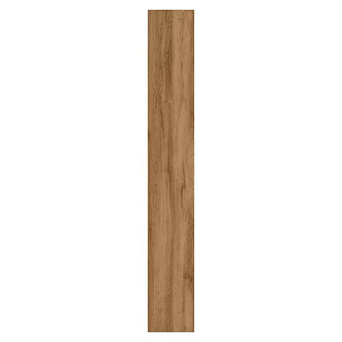 Classen Laminat 831-4 - Oak Dark Nature, Landhausdiele, 1.286 x 194 x 8 mm - Braunes Holzbrett mit Naturmaserung für Bodenbeläge oder Verkleidungen.