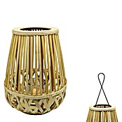 Windlicht Bamboo (Ø x H: 23 x 25 cm, Natur) | BAUHAUS