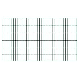 T & J Mattenzaun Basic (B x H: 2.000 x 1.200 mm, Grün)