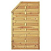 T & J Sichtschutzelement Maxi Massiv (90 x 150/120, Holz, Braun) | BAUHAUS