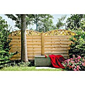 T & J Sichtschutzelement Maxi Bogen (180 x 180 cm, Holz, Braun) | BAUHAUS