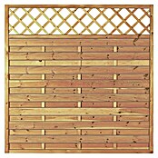 T & J Sichtschutzelement Maxi Massiv (180 x 180 cm, Holz, Mit Ornament-Gitter) | BAUHAUS