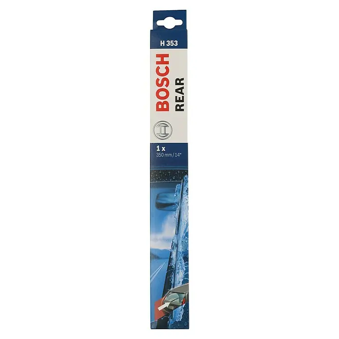 Bosch Heck-Scheibenwischer - H 353, Anzahl: 1 Stk. - Bosch H353 Heckscheibenwischer, 350 mm / 14", für klare Sicht nach hinten bei Regen und Schnee. Qualitätswischer für sicheres Fahren.