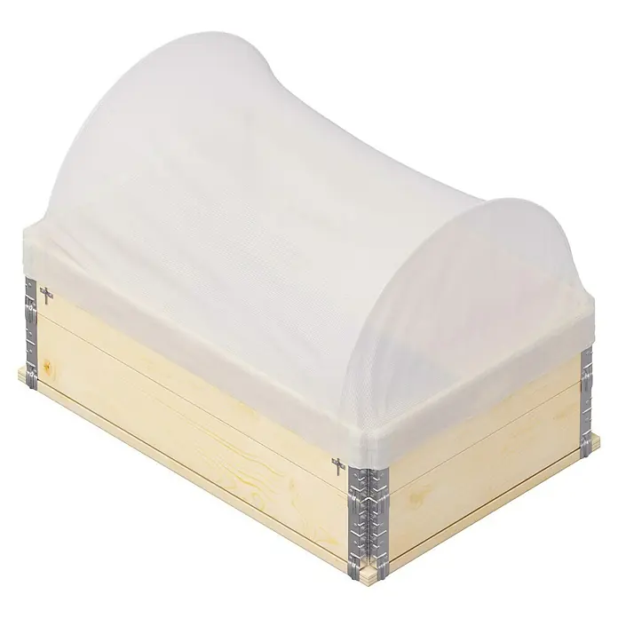 Upyard Abdeckvlies - 120 x 80 cm, Passend für: Bogen Hochbeetumrandung - Der erhöhte Pflanzkasten mit Schutzhaube bietet optimalen Schutz für Ihre Pflanzen und ermöglicht frühe Ernten.
