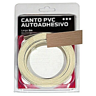 Canto de PVC autoadhesivo (Largo: 5 m, Bari Nature)