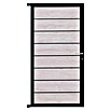 T & J Zauntor Gotland (90 x 175 cm, Sand / Anthrazit, Aluminium) | BAUHAUS