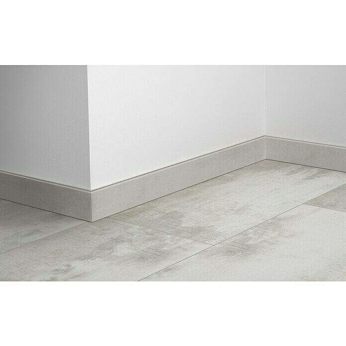 LOGOCLIC Sockelleiste Element Pro K58 C (240 cm x 18 mm x 58 mm, Sharky Tile) | BAUHAUS