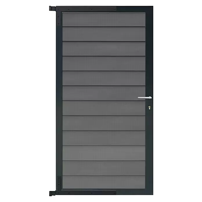T & J Zauntor Skär90 x 175 cm, Schiefergrau / Anthrazit, BPC