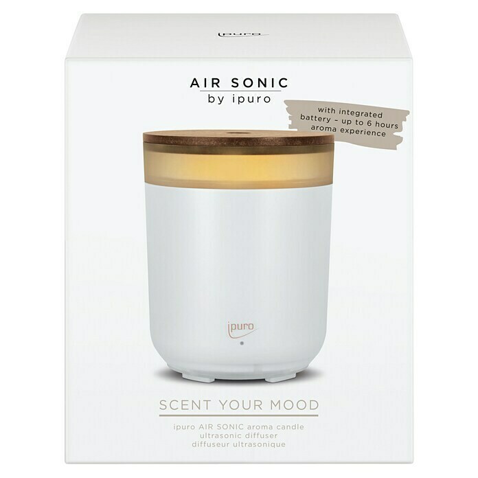 iPuro Air Sonic Aroma Vase Two Tone Elektrischer Diffusor 1 St. ab