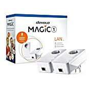 Devolo Starterkit Magic 1 LAN (Datenübertragung: WLAN, 2 Stk., Passend für: devolo Magic-Reihe) | BAUHAUS