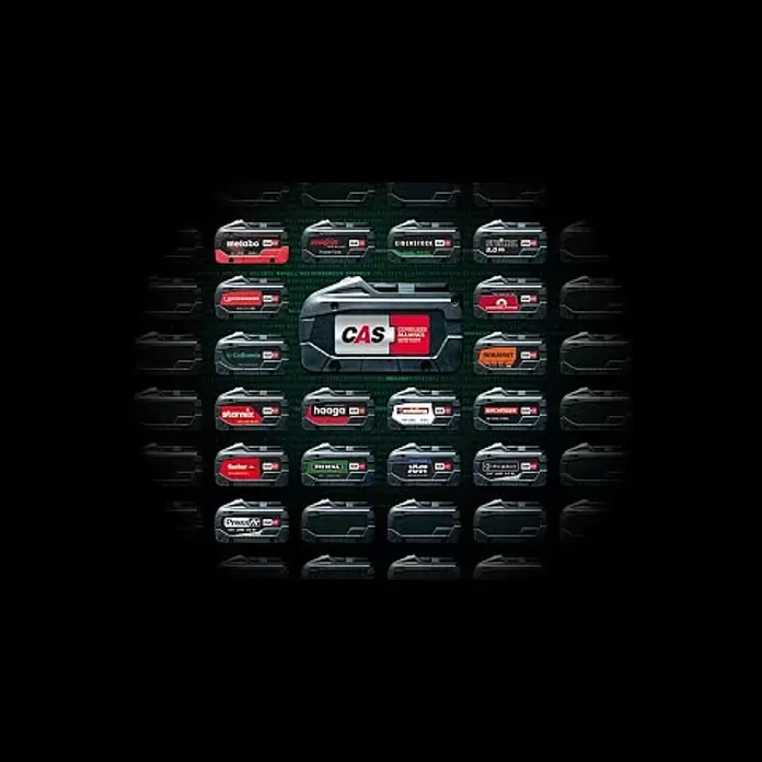Metabo CAS 18V Maschinen-Set Akku Combo Set 2.4.3 18 V18 V, 2 Akkus, Akku-Bohrschrauber BS 18 + Akku-Winkelschleifer W 18 L 9-125 Product