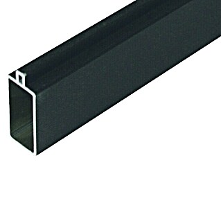 T & J Abschlussleiste Gotland (L x B x H: 40 x 1.795 x 20 mm, Aluminium, Grau)