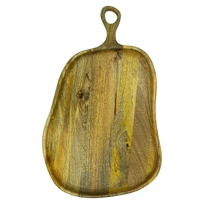 Deko-TablettNatur, 50 x 30 cm, Holz