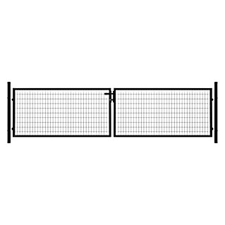 T & J Zauntor Strong (4 x 1 m, Grau, Stahl)