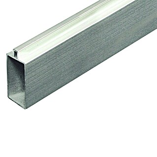 T & J Abschlussleiste Gotland (L x B x H: 40 x 1 795 x 20 mm, Aluminium, Silber)