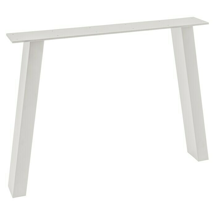 Pur Iternal Select Tischbein (1 000 x 150 x 712 mm, Weiß, U-Form) | BAUHAUS