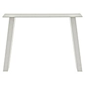 Pur Iternal Select Tischbein (1 000 x 150 x 712 mm, Weiß, U-Form) | BAUHAUS