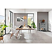 Pur Iternal Select Tischbein (1 000 x 150 x 712 mm, Weiß, U-Form) | BAUHAUS