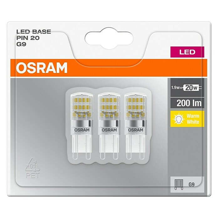 OSRAM Star LED-Leuchtmittel Pin G9
