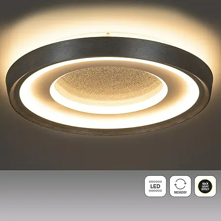 MegaLight  LED-Deckenleuchte rund