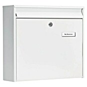 Burg-Wächter Brievenbus Mail 5877 W (Staal, l x b x h: 10 x 36,2 x 32,2 cm, Wit) | BAUHAUS
