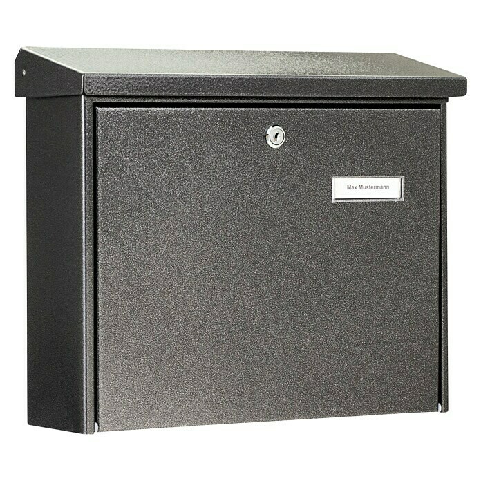 Burg-Wächter Brievenbus Journal 5867 E (Staal, l x b x h: 11 x 37,7 x 32 cm, Grijs) | BAUHAUS