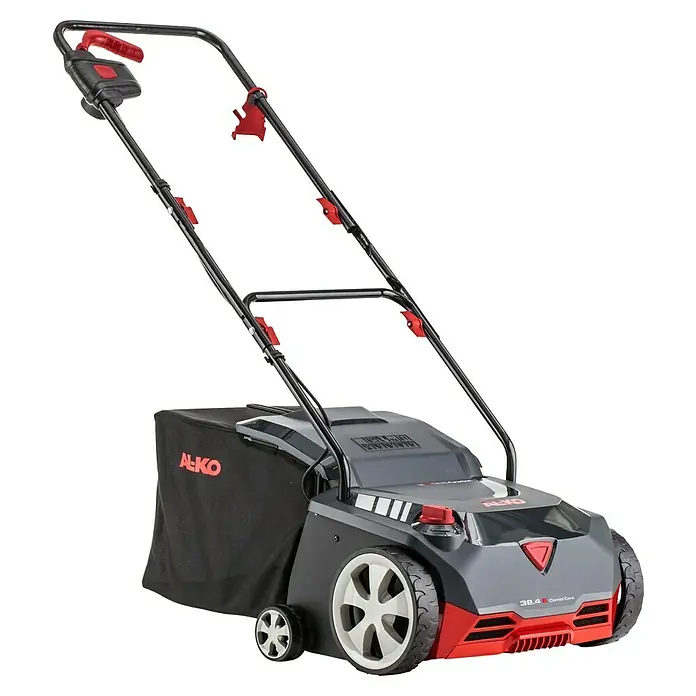 AL-KO Easy Elektro-Vertikutierer-Lüfter 38.4 E Combi Care - 1.400 W, Arbeitsbreite: 38 cm - Der AL-KO 38.4 E Kombi-Care Vertikutierer mit Fangkorb für die Rasenpflege mit effizientem Elektromotor.