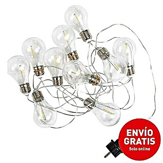 New Garden Guirnalda LED Stella (Blanco cálido, Largo: 4,5 m, Transparente)
