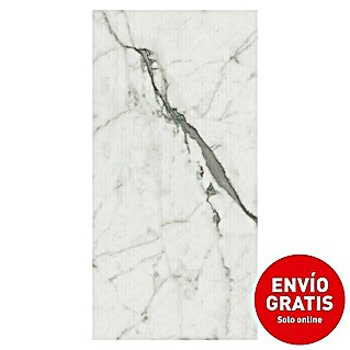 Aspecta Suelo de vinilo SPC White Marble (610 x 305 x 5,2 mm, Efecto mármol)