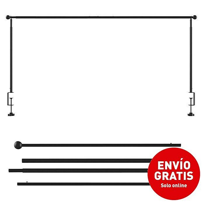 New Garden Barra decorativa para guirnalda Garland Lift (Acero, An x Al: 253 x 101 cm) | BAUHAUS