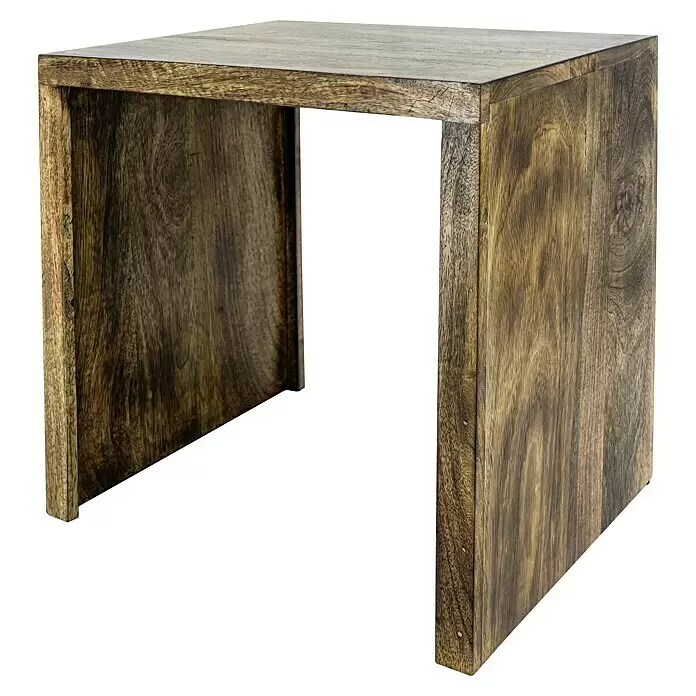 Beistelltisch35 x 28 x 37 cm, Natur, Holz