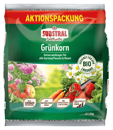 Substral Naturen Bio-Universaldnger Grnkorn - 6 kg, Max.  Anwendungsflche: 240 m online kaufen bei BAUHAUS