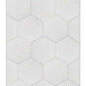 Feinsteinzeugfliese Hexagon Gaudi White (25 x 22 cm, Weiß, Glasiert)