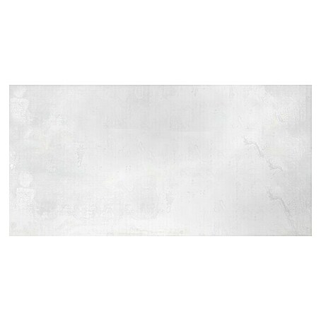 Oxyd Feinsteinzeugfliese (30 x 60 cm, Weiß, Schimmernd)