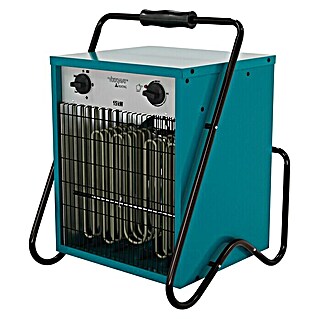 Voltomat HEATING Gradbeni grelnik (5.000 kW - 15.000 W, Nazivna napetost: 400 V, Zelene barve/črne barve, IP24)