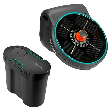 Gardena  Programador de riego + tanque de agua Aquabloom