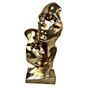 Dekofigur Goldene Gesichter (L x B x H: 12 x 6 x 30 cm, Gold) | BAUHAUS