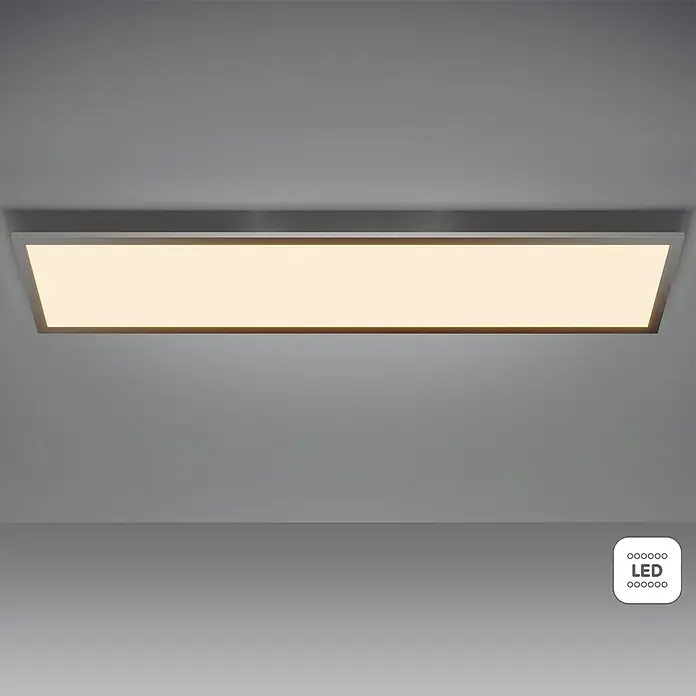 Ledvance LED-Panel Planon Plus - 36 W, 120 x 30 cm, Weiß, Warmweiß - Deckenleuchte mit LED-Technologie, modernes Design, ideal für Innenräume, sorgt für eine helle und gleichmäßige Ausleuchtung.