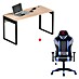 Muebles Pitarch Mesa de escritorio Nexus + silla Sam 