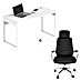Muebles Pitarch Mesa de escritorio Nexus + silla Diana 