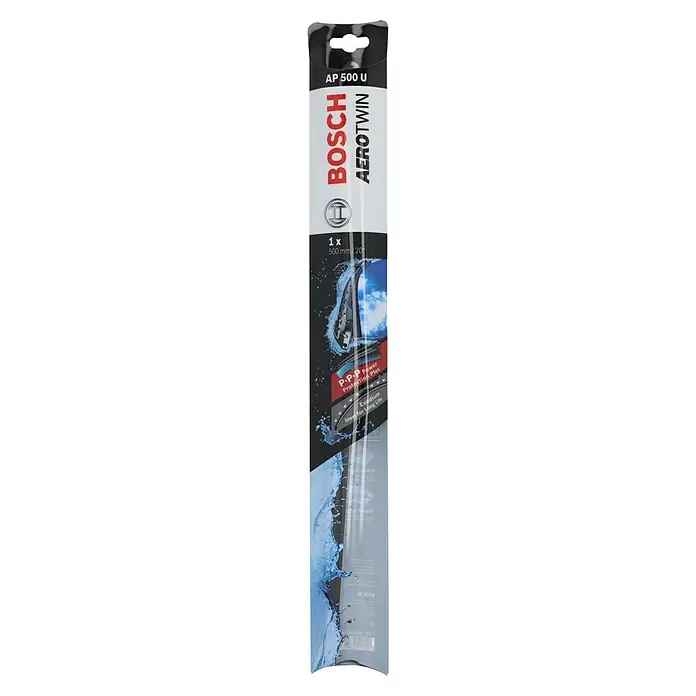 Bosch Aerotwin Scheibenwischer - AP500U, Anzahl: 1 Stk. - Bosch Aerotwin AP 500 U Scheibenwischer für klare Sicht. Langlebigkeit durch hochwertige Materialien für optimale Wischleistung.