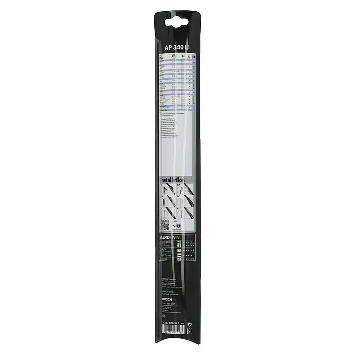 BOSCH Aerotwin Multi-Clip AM 340 U Tergicristalli 340 mm, Spazzole flat