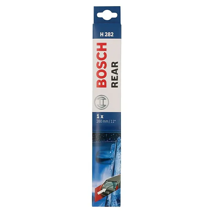 Bosch Heck-Scheibenwischer H282 - H282, 1 Stk. - Bosch H 282 Heckscheibenwischer, 280mm/11", für klare Sicht nach hinten. Das Produkt sorgt für Sicherheit bei jedem Wetter.