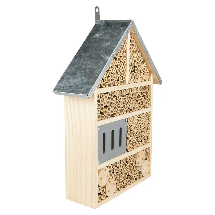 Windhager Insektenhotel ColonyL x B x H: 37 x 28 x 9 cm, Spitzdach