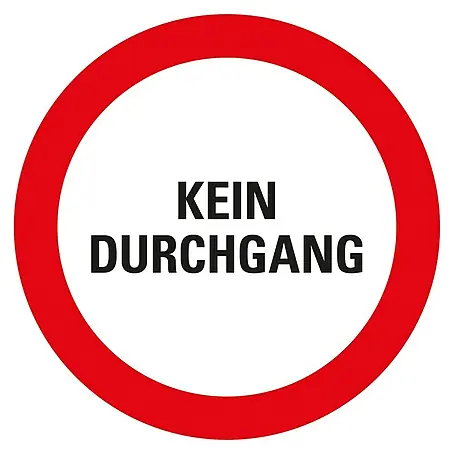 Pickup  Verbotsschild