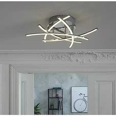Fischer & Honsel  LED-Deckenleuchte Cross TW