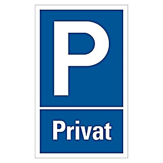 Pickup Gebotsschild (Privatparkplatz, L x B: 33 x 20 cm)