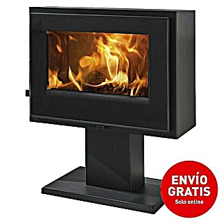 Panadero Estufa de leña Verne (6,7 kW, Volumen de calefacción: 210 m³, Negro)