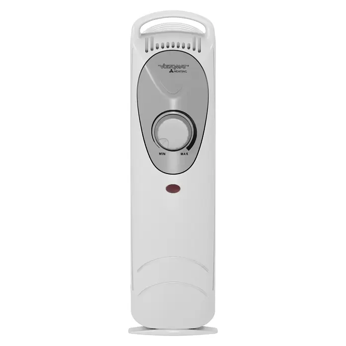 Voltomat HEATING Radiador de aceite Mini - 800 W, Habitaciones hasta 8 m², Blanco